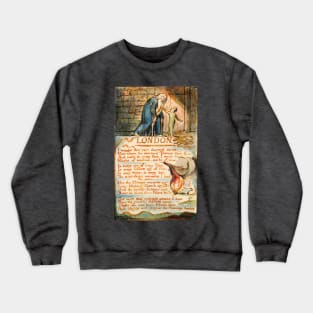 London - William Blake: Crewneck Sweatshirt